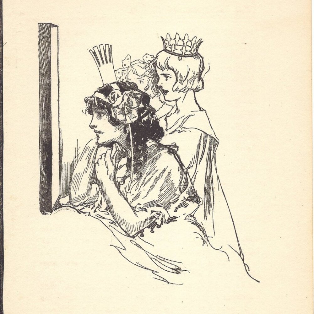 John R, Neill - 1915 The Scarecrow of OZ - Full Page Print #21